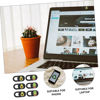 Picture of 6pcs Camera Cover Webcam Cover Slide for Tablet Webcam Cover Slide for Desktop Webcam Cover Slider Webcam Cover Slide for Computer
