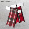 Picture of UMAM Kilt Flashes for Men with Heavy Buckle Adjusters, Plain & Tartan Kilt Sock Flashes. (Macgregor 019FLBU)