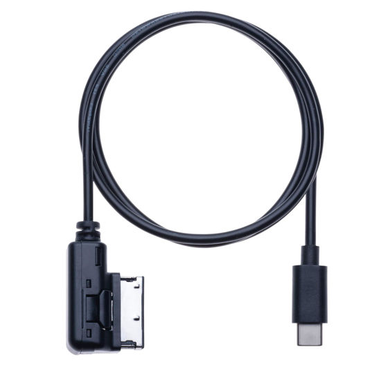 Picture of Unifizz AMI to USB C Music Interface MP3 Adapter Audio Adaptor Compatible for A-u-di A3, A4, S4, A5, S5, S6, A8, S8, A8-L, Q3 Q5, Q7, TT, R8, for VW for Je-tta, Golf Mk6,for Touareg 1.63ft
