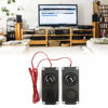 Picture of EBTOOLS Portable Internal Speaker, 8Ω 5W Magnetic Heavy Bass Audio Cavity Dual Speaker for TV Monitor Advertising Machines