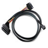 Picture of Kqcibz Built-in 12G Mini SAS HD to U.2 / SFF-8643 to SFF-8639 Cable 0.5M with 15-Pin SATA Power Supply, Suitable for U.2 SSD, Black, 500021975