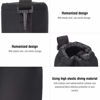 Picture of Zyyini Lens Bag, 4pcs Portable Neoprene Lens Protective Bag(Size: S/M/L/XL), Black Lens Storage Bag Lens Cover, Elastic Lock Design, for Digital Camera Lens
