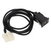 Picture of Gavigain Aux Socket Audio Switch Cable, Car Stereo Aux Socket Audio Switch Cable Stereo Wire Harness Replacement for Mazda 2 3 5 6 MX5 RX8 CX7 CX9 Black