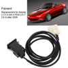 Picture of Gavigain Aux Socket Audio Switch Cable, Car Stereo Aux Socket Audio Switch Cable Stereo Wire Harness Replacement for Mazda 2 3 5 6 MX5 RX8 CX7 CX9 Black