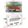 Picture of MP3 Decoder, Decoder Board DC12V Bluetooth MP3 Decoder Board Audio Module USB S D TF FM Radio Lossless WMA/WAV Silver/Black 2.75×1.45 Inch Mounting Hole Spacing(Black)