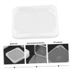 Picture of FELTECHELECTR 1 Set 100 Pcs Sd Card Storage Box Sd Card Storage Organizer Cards Case Holder Sd Card Case Holder SSN Protector Holder Case Clear Wallet Mini Storage Suitcase Tag Driver Memory Pp