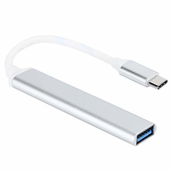 GetUSCart- Extender Dock Adapter Type-C to 4-Port USB 3.0 Hub Aluminum ...
