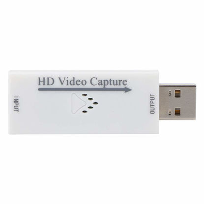 Picture of 1080P Video Grabber, HDMI to USB 2.0 Video Capture, USB Capture HDMI Video Card, Support OBS Recorder for Game Video Live Streaming