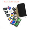 Picture of Memory SD Card Case, 2 Packs Micro SD Card Holder Wallet Storage 22 Slot SD Micro SD CF SDHC SDXC MMC Secure Digital Compact Flash Cards