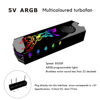 Picture of ALOEU M2 SSD Heatsink Cooler Vest 5V ARGB M.2 2280 Solid State Disk Hard Drive Radiator Cooling Fan Thermal Pad, Black, 500077432