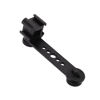 Picture of Universal Cold Shoe Mount Adapter with 1/4in and 3/8in Screw Holes Compatible for Photography Studio LED Light Stand Tripod DSLR Camera Cage Flash Monitor 4.8 X 1.65in (Black)