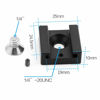 Picture of FEICHAO 2Pcs Hot Shoe Adapter Base with 1/4 Screw for DSLR Camera Cage Flash LED Light Microphone Hotshoe Seat