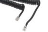 Picture of 10FT Cisco Phone Cord, Handset Curly Cable, Dark Gray, (2 Pack) 7800/7900 / 8800 Series 7940 7945 7960 7965 8841