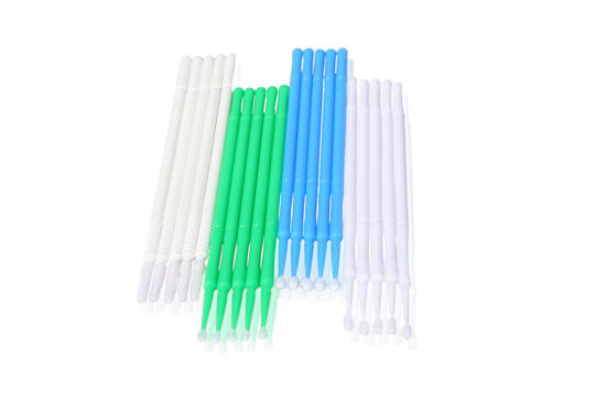 Picture of KC Republic Cleaning Brush Kit with Bendable Mini Soft Round Cotton and Felt Tip Brushes, Clean Phone, Tablet, Laptop, or Computer, 4 Different Size Heads, Electronics Cleaner, 100 Pieces