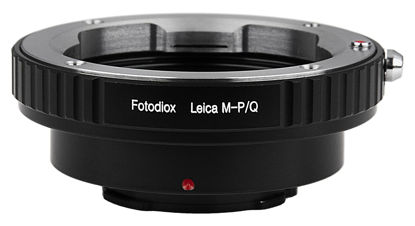 Picture of Fotodiox Lens Mount Adapter, Leica M Lens to Pentax Q (PQ) Mount Mirrorless Camera Body