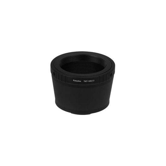 Picture of Fotodiox Lens Mount Adapter, T-Mount Lens to Nikon 1-Series Camera, fits Nikon V1, J1 Mirrorless Cameras
