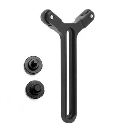 Picture of Long Lens Support with Bracket Rod Clamps for DJI Rs3 Gimbal Plate Lens System Mount