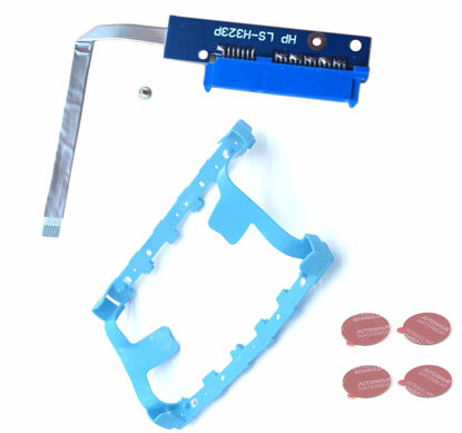 Picture of JUTOSHUR 2.5inch HDD SSD Hard Drive Connector Cable Board Compatible for HP Laptop 15-dw 15s-dy 15s-du 15s-dr 15s-gr,250G8 255G8 256G8 /250 G9 255G9 Replace LS-H323P