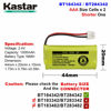 Picture of Kastar Battery 6-Pack Bulk Packaging Replacement for AT&T BT8001 / BT8000 / BT8300 / BT184342 / BT284342 / AT3211-2 / 89-1335-00 / 89-1344-01 / 89-1330-00-00 / 89-1330-01-00 / BATT-6010 / CPH-515D