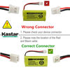 Picture of Kastar Battery 6-Pack Bulk Packaging Replacement for AT&T BT8001 / BT8000 / BT8300 / BT184342 / BT284342 / AT3211-2 / 89-1335-00 / 89-1344-01 / 89-1330-00-00 / 89-1330-01-00 / BATT-6010 / CPH-515D