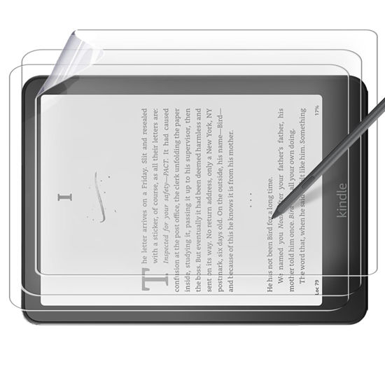 Picture of (3 Pack) Paper Screen Protector For All-New Amazon Kindle Paperwhite And Kindle Colorsoft Signature Edition ,NOUKAJU Paper Film for 2024 Kindle Paperwhite (12th Generation) 7 inch ,Anti-Glare,Anti-Fingerprint,High Light Transmittance