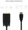 Picture of HDMI to VGA , Yiany Gold-Plated 1080P HDMI Male to VGA Male Adapter Cable Compatible for Computer, Laptop, PC, Monitor, Projector, HDTV, DVD, Xbox - 6 Feet