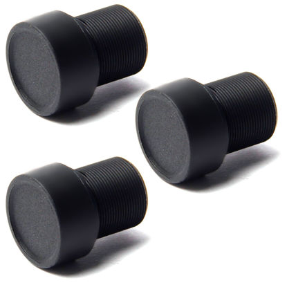 Picture of Othmro 3Pcs 6mm Camera Lens 3MP F2.0 Pixels Security WiFi Camera Lens, 1/2.5 Inch Wide Angle for Camera M12 Threaded Dia for IP Camera Panoramic Camera Lens