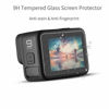 Picture of LARRITS 2 Pack Tempered Glass Screen + Glass Lens Protector + Glass LCD Display Screen Protector Film For GoPro hero 9 black