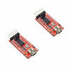 Picture of Chironal 2PCS FT232R FT232RL FTDI Mini USB to TTL Serial Converter Adapter Module 5v 3.3v Breakout USB to Serial Mini USB to TTL Adapter Board for Arduino