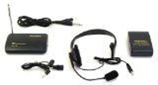 Picture of Hisonic WM606 Battery Operated VHF Single-Channel Wireless Camcorder Microphone, like HS707