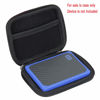 Picture of Hermitshell Hard Travel Case for WD 1TB 500GB My Passport Go Cobalt SSD Portable External Storage (Black)