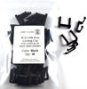 Picture of PCIe Adapter Locking Clips for top Mount USB 3.0 PCI-E 1x to 16x Riser Board Cable Extenders