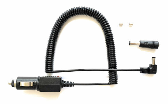 Picture of DCPOWER Cigarette Lighter Charger Cord/DC Power Adapter/Charger Compatible Replacement for Cobra HH RT 50 WX ST, HH RT50WXST Road Trip for Both powering and Charging