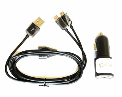 Picture of DCPOWER Car Power Adapter and Y-Split Cord Compatible Replacement for Cobra RX380, RX385