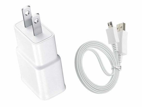 Picture of AC/DC Wall Power Charger Adapter Cord for Samsung Galaxy Tab 3 GT-P5210 10.1'' Inch Tablet