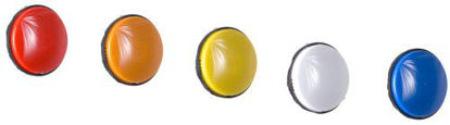 Picture of Interfit Photographic STR187 Strobies Modi-Lite 5 Clip-In Color Gel Set (Multi Color)