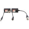 Picture of UHPPOTE Coax BNC Video + Power Balun Passive Connector Adaptor for CCTV Camera (Pack of 1 Pair)