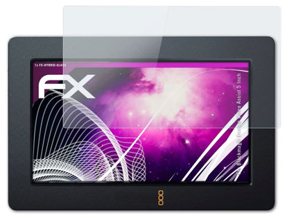 Picture of atFoliX Plastic Glass Protective Film Compatible with Blackmagic Design Video Assist 5 Inch Glass Protector, 9H Hybrid-Glass FX Glass Screen Protector of Plastic