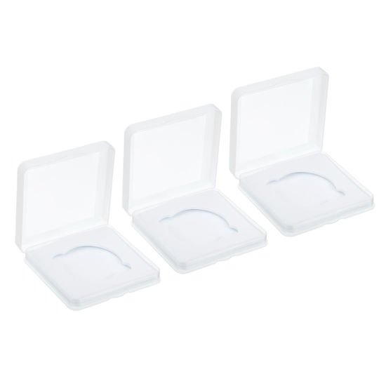 Picture of PATIKIL 52mm Lens Filter Case, 3pcs Camera Filter Case Portable Lens Filter Box Water Resistant Dustproof Plastic for Photography Filter Storage