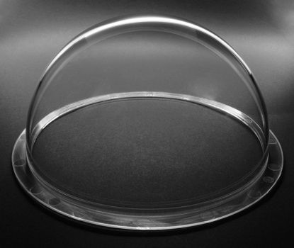 Picture of JMX Acrylic/PC CCTV Replacement Clear Camera Dome Cover Security Camera Housing Pet Dog Fence Window Skylight Window (6 Inches H: 3.244", Transparent)