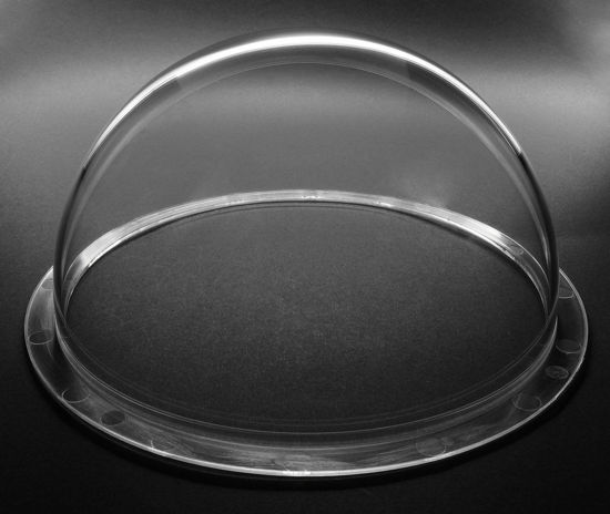 Picture of JMX Acrylic/PC CCTV Replacement Clear Camera Dome Cover Security Camera Housing Pet Dog Fence Window Skylight Window (6 Inches H: 3.244", Transparent)