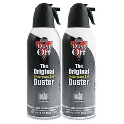 Picture of Dust-Off Disposable Compressed Gas Duster, 10 oz Cans, 2/Pack