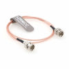 Picture of SZRMCC SDI Video Cable BNC to BNC Male 3G HD SDI Cable RG179 75ohm Slim Flex Coaxial RF Cable for ARRI RED Blackmagic Cameras Atomos SmallHD Monitor (1m)