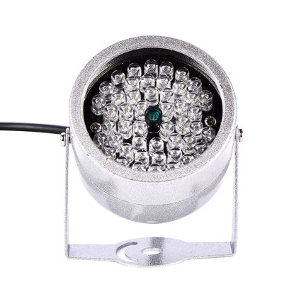 Picture of Lluminator,Led Infrarrojo,Infrared Lights for CCTV,Infrared Lights,Infrared Flood Light 48 Led Ir Lights Waterproof Infrared Night Vision Light for Security CCTV Camera