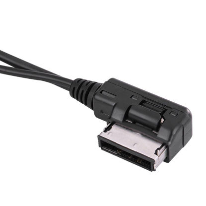 Picture of Yctze Car Music AMI MMI Interface USB Aux Audio Jack Cable Speaker Audio Cord CD Player Adapter for C63 E200l CLS E S ML
