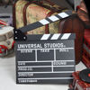 Picture of Wooden Director Scene Clapperboard TV Movie Clapper Board Film Cut Prop