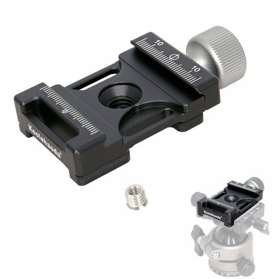 Picture of Koolehaoda Camera Quick Release Clamp Mount Adapter for Arca-Type Standard