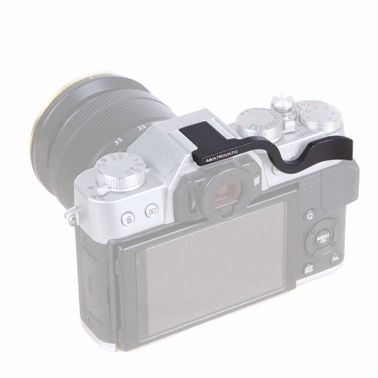 Picture of Fotga Hot Shoe Mount Thumb Up Grip for Sony A7III A7RIII A9 Mirrorless Camera (Black)