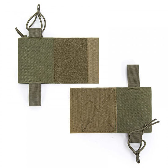 Picture of 2PCS Mag Pouch, Abrasion Resistant Side Talkie Bag Tactical Side Expander Radio Holster for Bag Belt Chest Armor