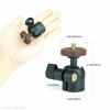 Picture of (8 Pcs) LINCO Lincostore 1/4" Swivel Mini Ball Head Screw Tripod Mount for DSLR Camera Camcorder Light Bracket A020 Cell Phone Holder Support (A020-8)